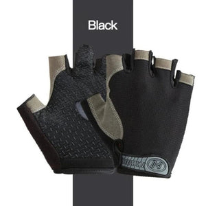 Cycling Half-Finger Gloves: Breathable, Non-Slip Fingerless Sport Gloves – Unisex Tactical Equipment for Biking