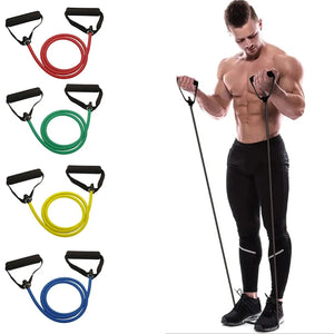 Resistance Bands with Handles - Exercise Bands for Strength Training at Home for Men & Women