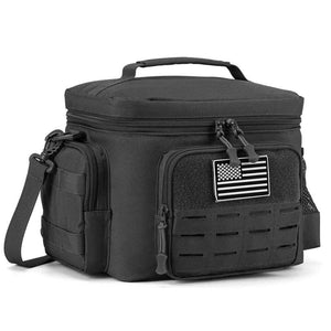 Tactical Lunch Box for Men: Heavy Duty Leakproof Insulated Cooler Bag for Work, Camping, and Picnics