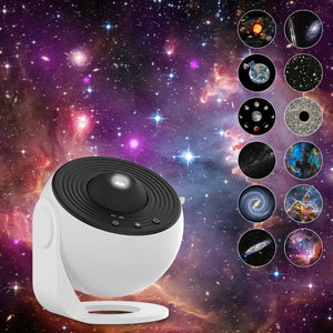 🌌 LED Night Light Galaxy Projector | 360° Rotating Starry Sky Lamp | Perfect for Room Decor & Kids' Gifts