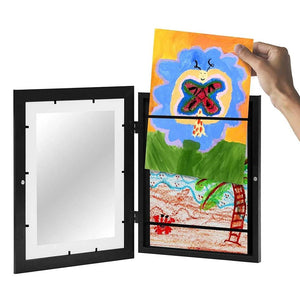 :  🎨 Children Art Frames Magnetic Front Open Changeable Kids Frametory 🖼️ For Poster, Photo, Drawing, Paintings, and Pictures Display - Home Decor 🏡