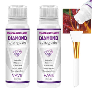 ✨ 5D Diamond Painting Art Glue | Permanent Hold & Shine Effect Sealer ✨ Puzzle Sealer | Sticky Diamond Embroidery Mosaic Glue Gel Accessories 🧩