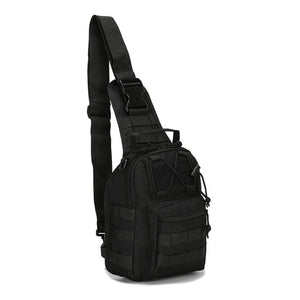 Outdoor Tactical Sling Bag: Durable 600D Sport Travel Chest Bag for Men and Women